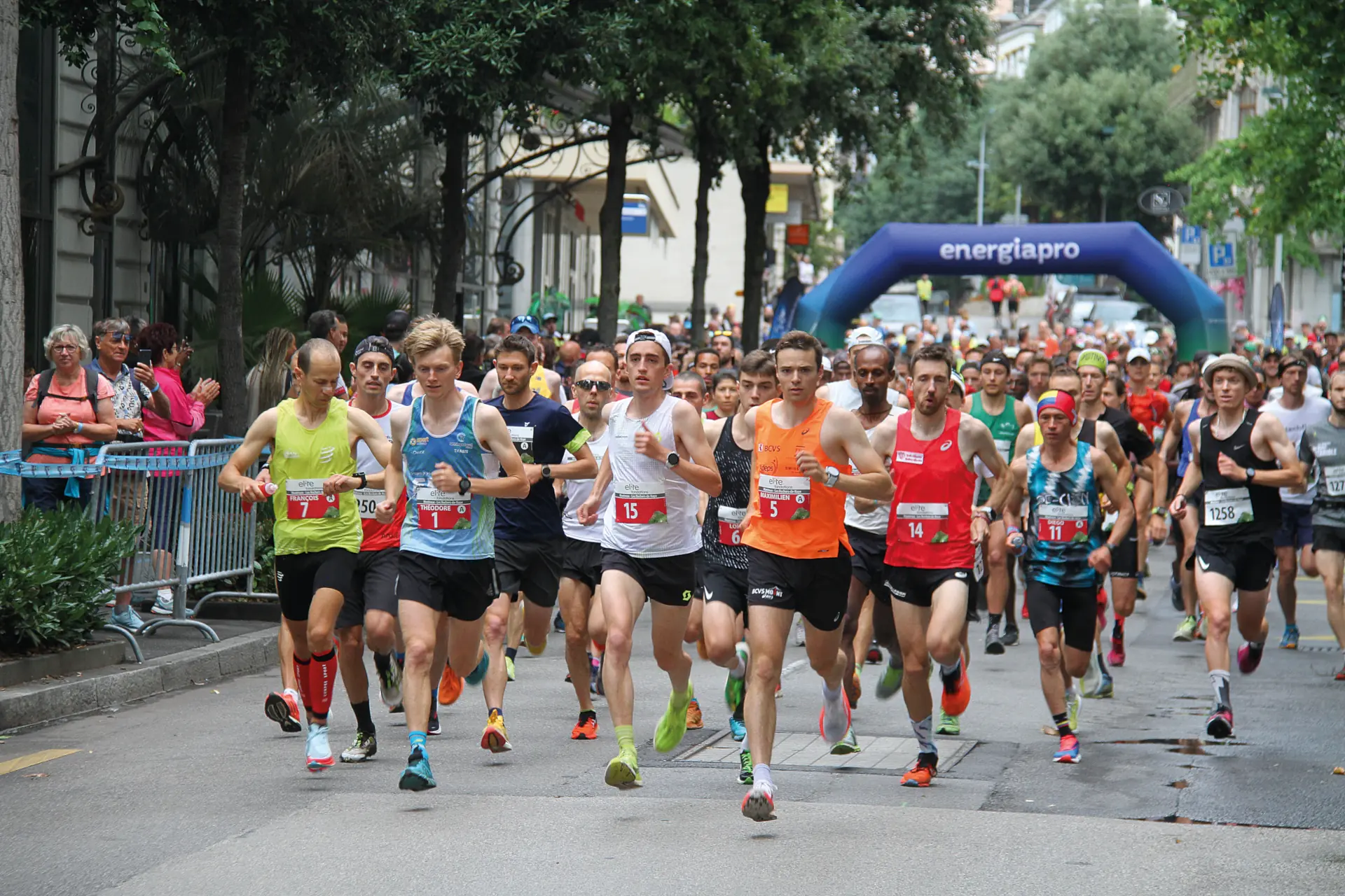 Départ de la course classique