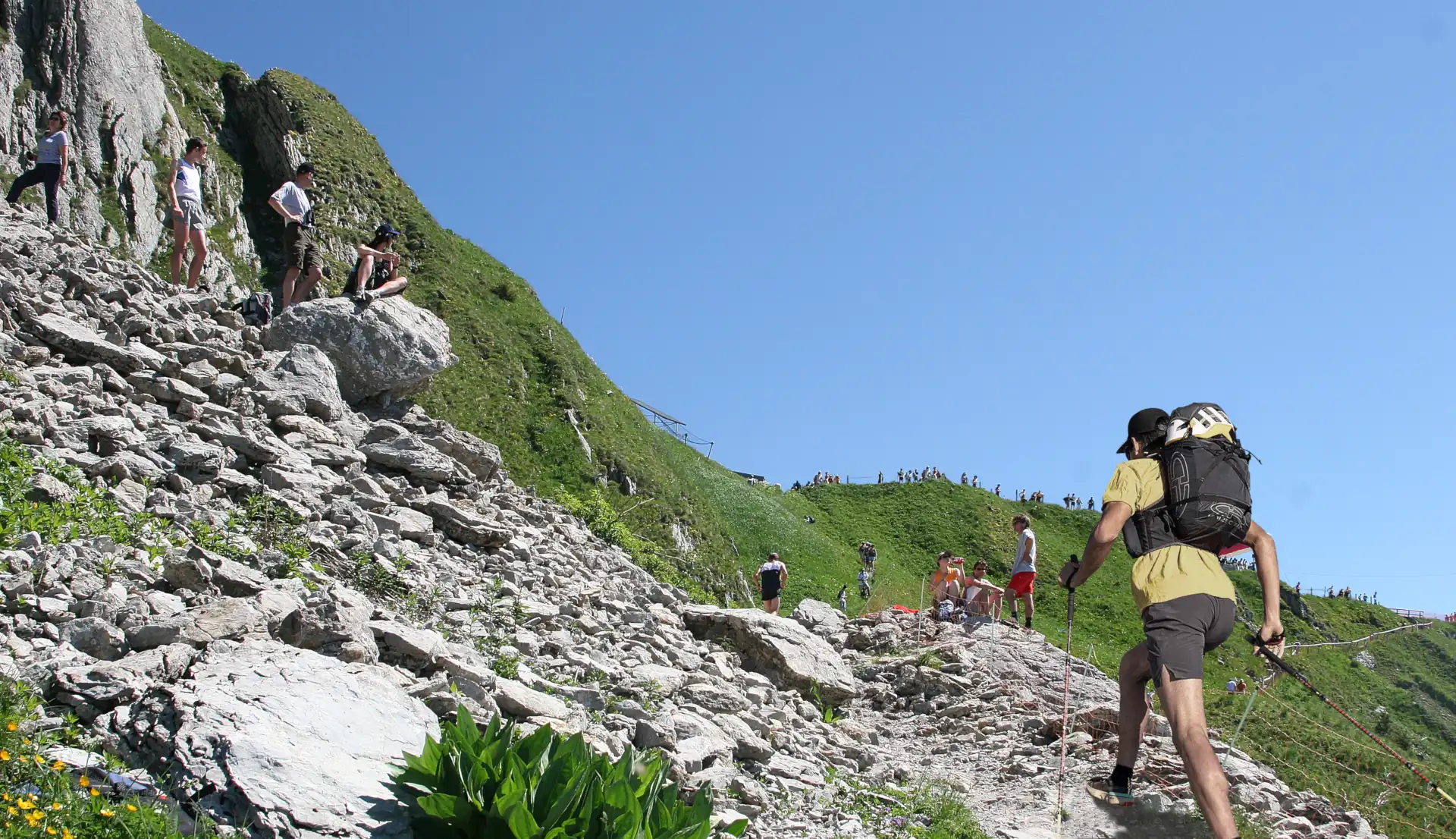 Hike & Fly – Montée